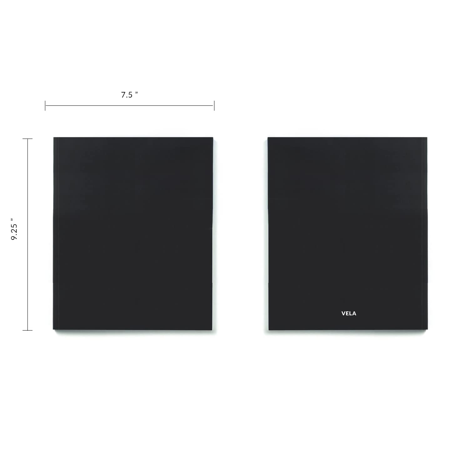 Vela Sciences B3 Compact Softcover Lab Notebook, 7.5 x 9.25 Inches (19 x 23.5 cm), 128 Pages, Permanent Bound, 70lb Heavyweight Grid Paper - 24 Pack for Science Experiments, Research & Field Notes