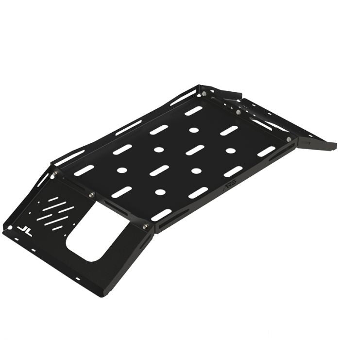 JL Wrangler Elevated Interior Storage Rack System - Heavy Duty Overhead Organizer for Jeep Wrangler JK & JL Models - Perfect for Off-Road Gear & Camping Equipment Storage