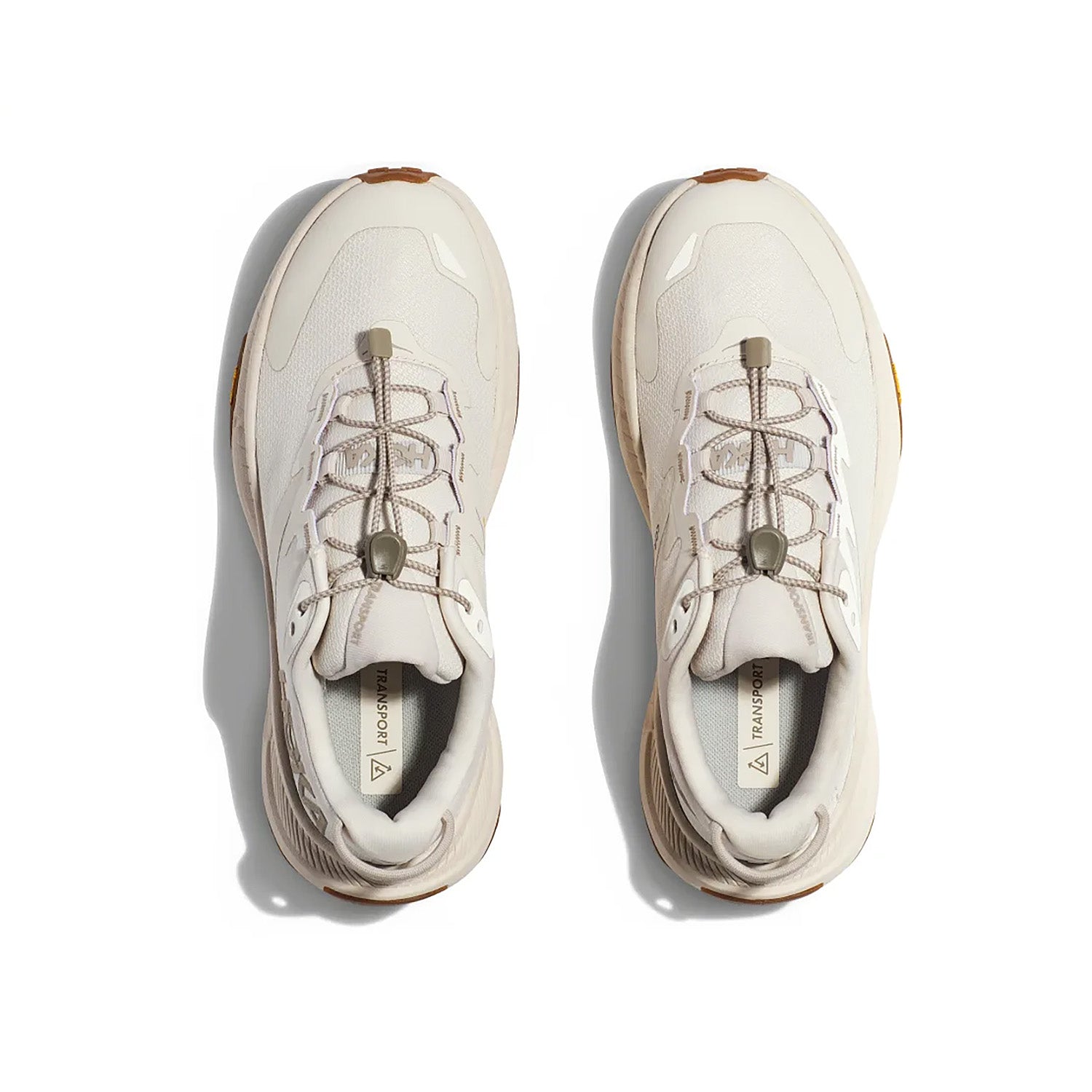 Hoka One One Transport EGGNOG Women's Sneakers - Lightweight Comfortable Running Shoes for Walking, Jogging & Gym Workouts