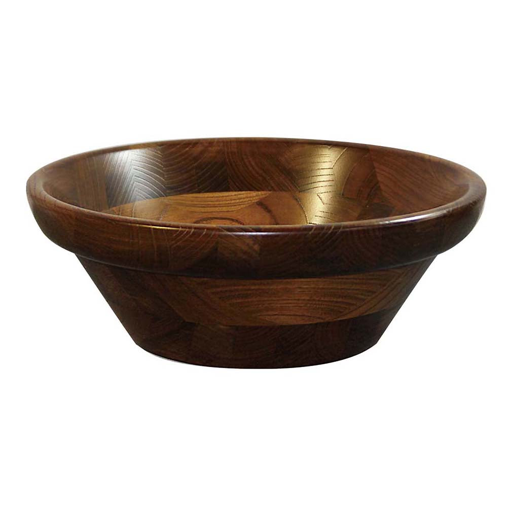 Premium Zelkova Wood Salad Bowl - Handcrafted Japanese Kijihiki Style for Healthy Meals & Entertaining - Perfect for Salads, Pasta, and Fruit Serving