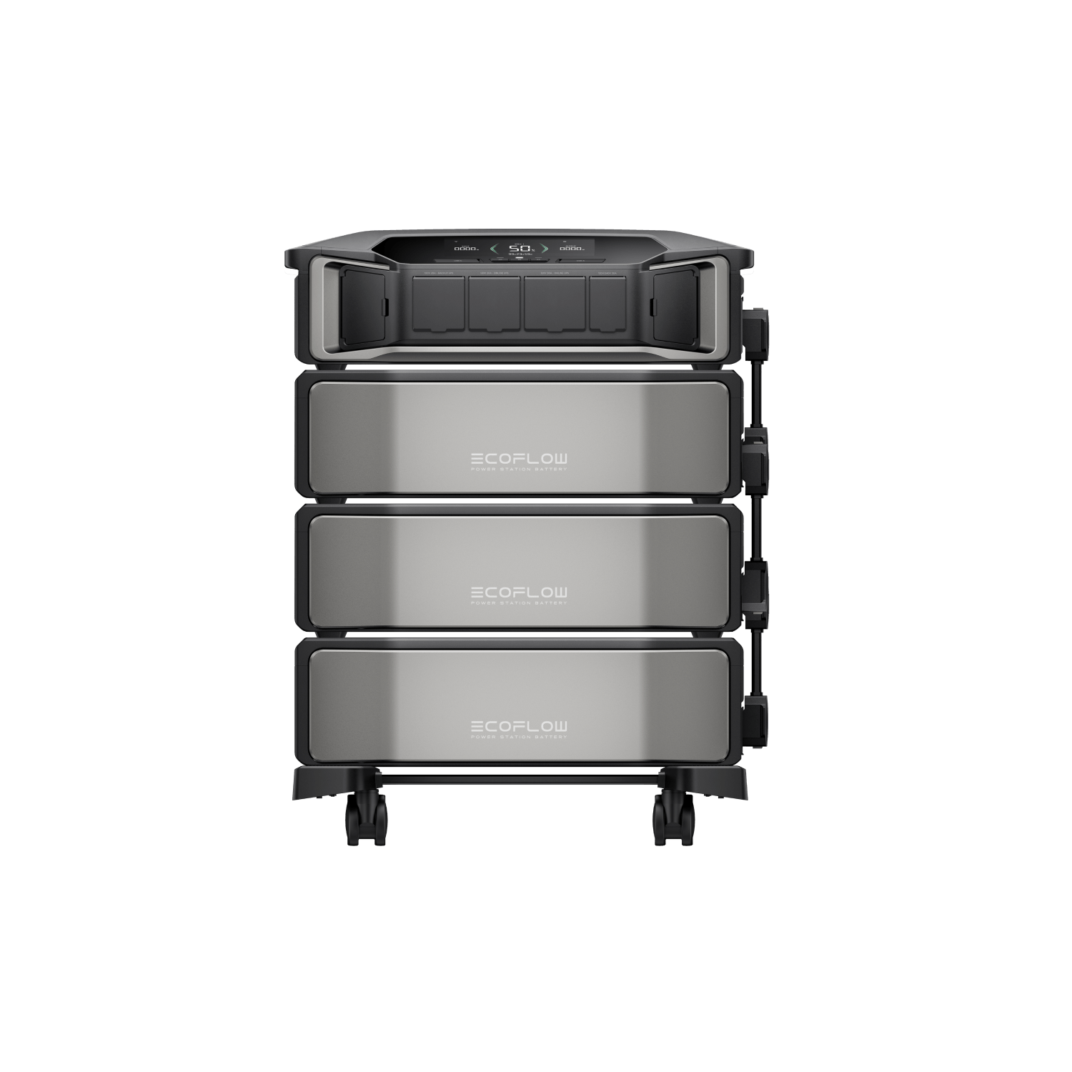 EcoFlow DELTA Pro Ultra Whole Home Backup Power Station - Portable Solar Generator for Emergency, Camping & Off-Grid Living | 3000W Output, Expandable Capacity, Fast Charging