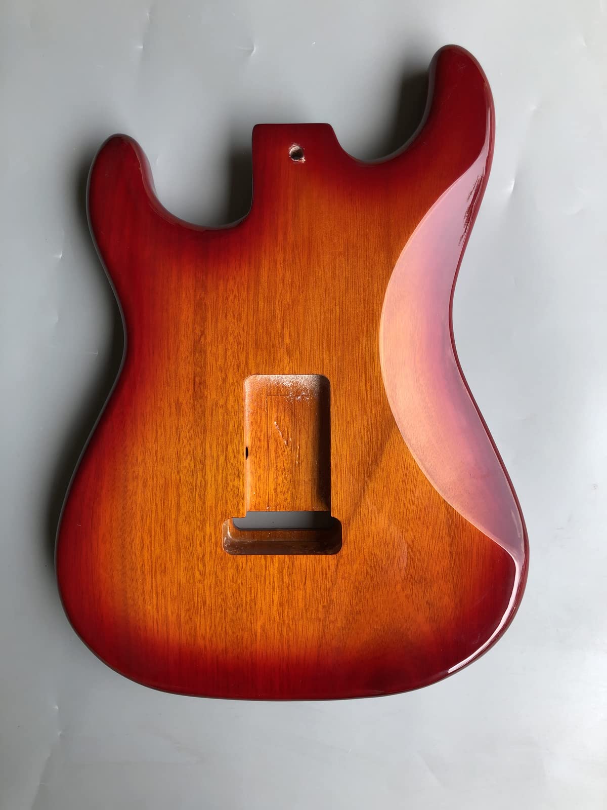 Electric Guitar Body Replacement - Yellow SSS Pickup, Bolt-On DIY Guitar Project with Yellow Finish | Perfect for Custom Builds, Upgrades & Home Studio Recording