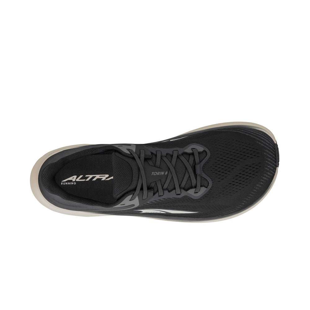 M Torin 8 Running Shoes - Black & White Athletic Sneakers for Men | Lightweight Cushioned Road Running, Gym Workout & Casual Wear