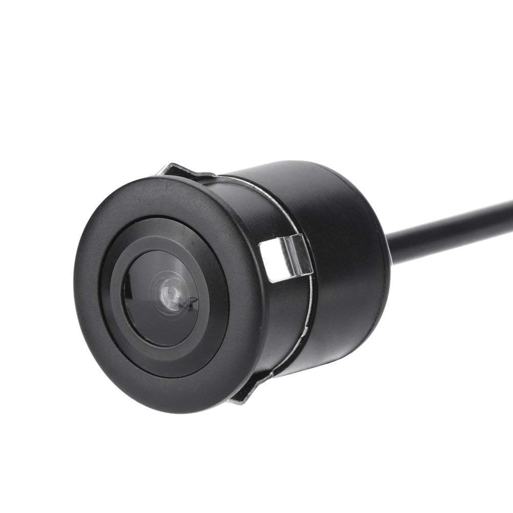 Mini CCTV Camera with 170° Wide Angle, IR Night Vision & Daytime Color - Wired Security Camera for Car, Home, and Office Surveillance | Indoor/Outdoor Use