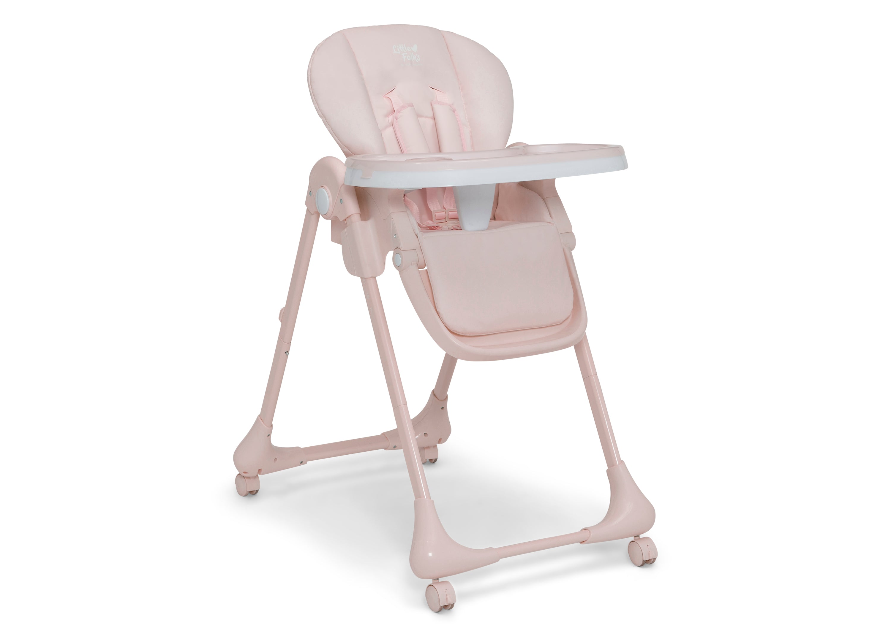 2 in 1 SlimFold High Chair for Babies & Toddlers - Portable, Space-Saving Baby Feeding Chair for Home, Travel & Restaurants