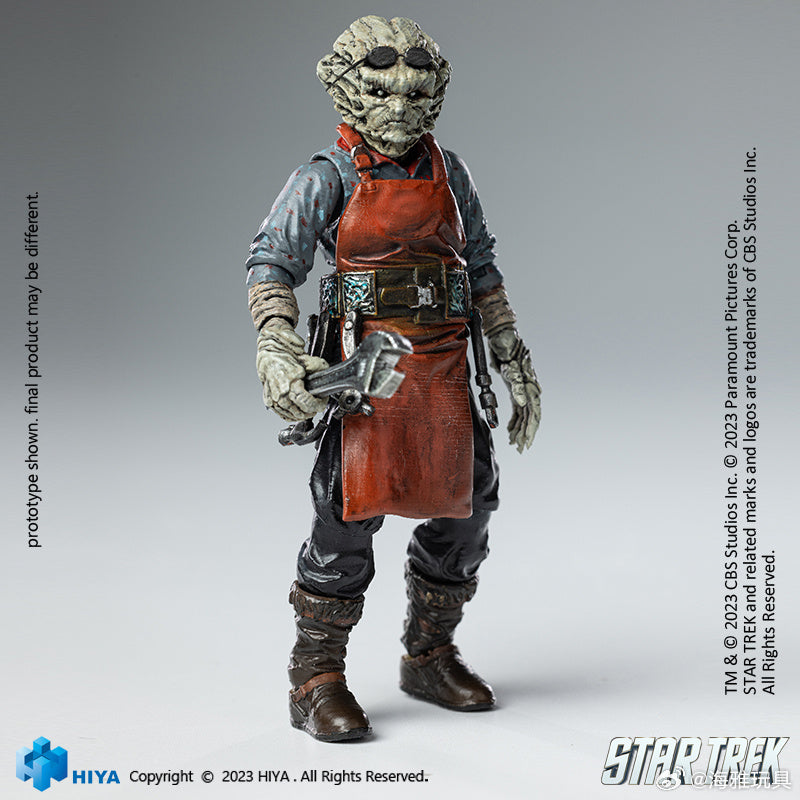 HIYA 1/18 Scale 3.15-inch Star Trek (2009) Keenser Action Figure - Collectible Mini Series for Display & Sci-Fi Fans