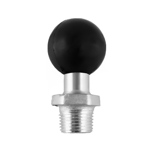 RAM C Size 1.5 Ball Mount with 1/2 NPT Male Threaded Post (RAM 207U) - Perfect for Marine, ATV, and Off-Road Vehicle Accessories Installation