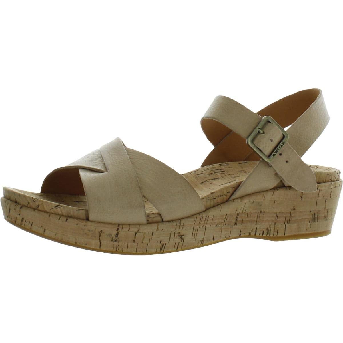 Kork-Ease Women's Myrna 2.0 Comfortable Cork Wedge Sandals - Stylish Summer Casual Shoes for Beach, Vacation & Everyday Wear