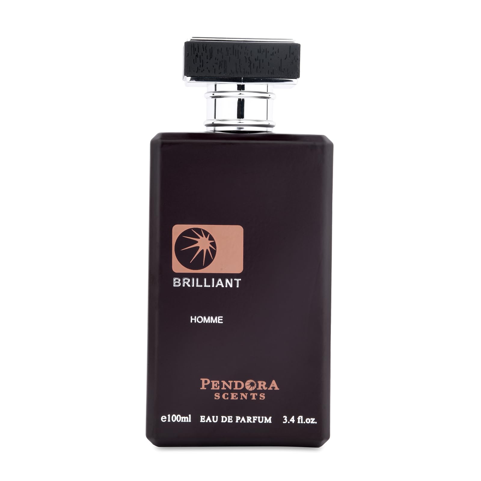 PENDORA SCENTS Brilliant Homme Eau De Parfum - 100ml | Premium Unisex Cologne | Long Lasting Luxury Fragrance for Men & Women | Alluring Sillage Perfume | Perfect for Date Night, Office & Special Occasions