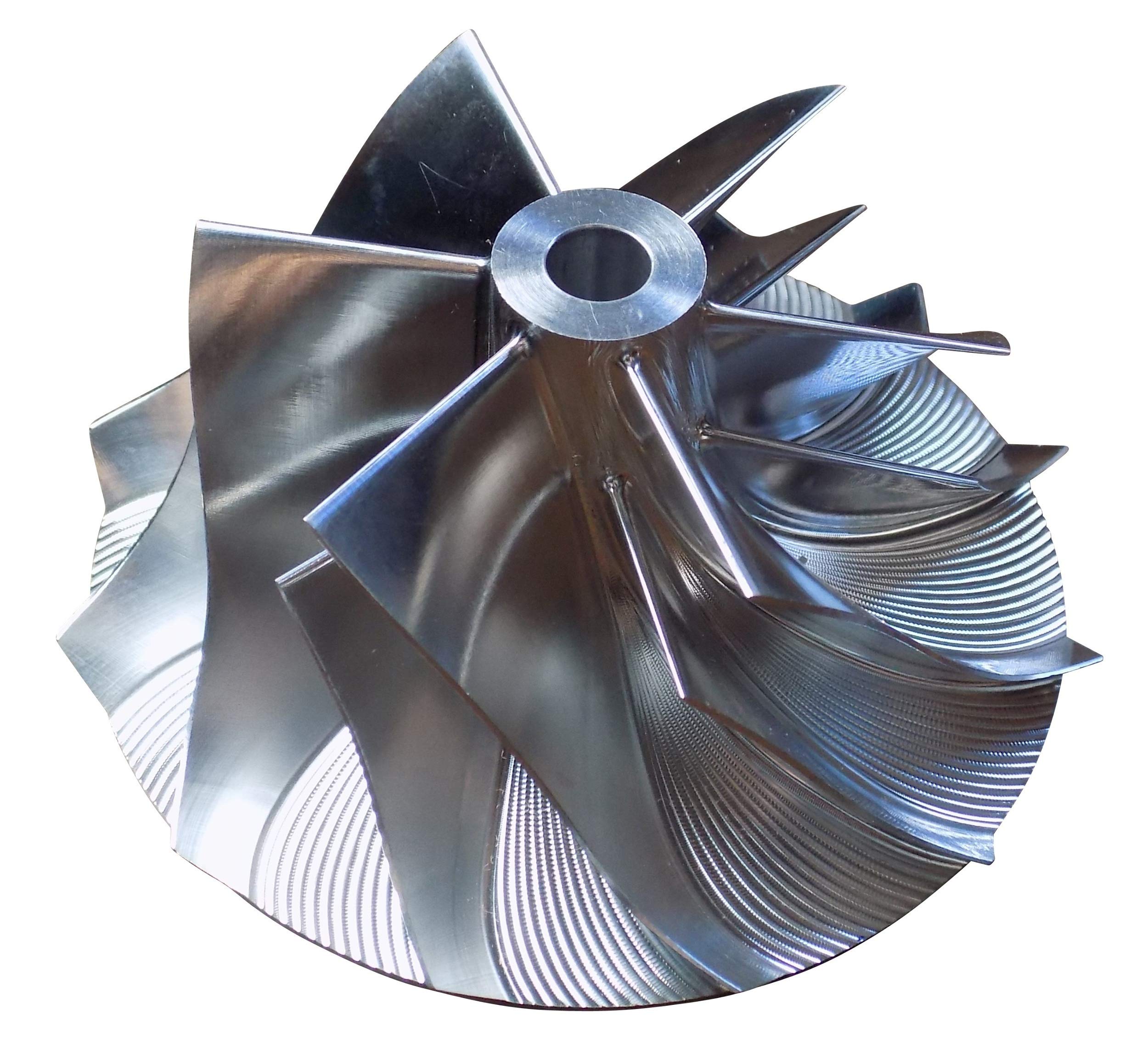 High Performance Extended Tip Billet Compressor Wheel for 6.5L Chevy GMC Turbo Diesel (1992-2002) - Upgrade Your Turbocharger for Better Acceleration & Towing Power
