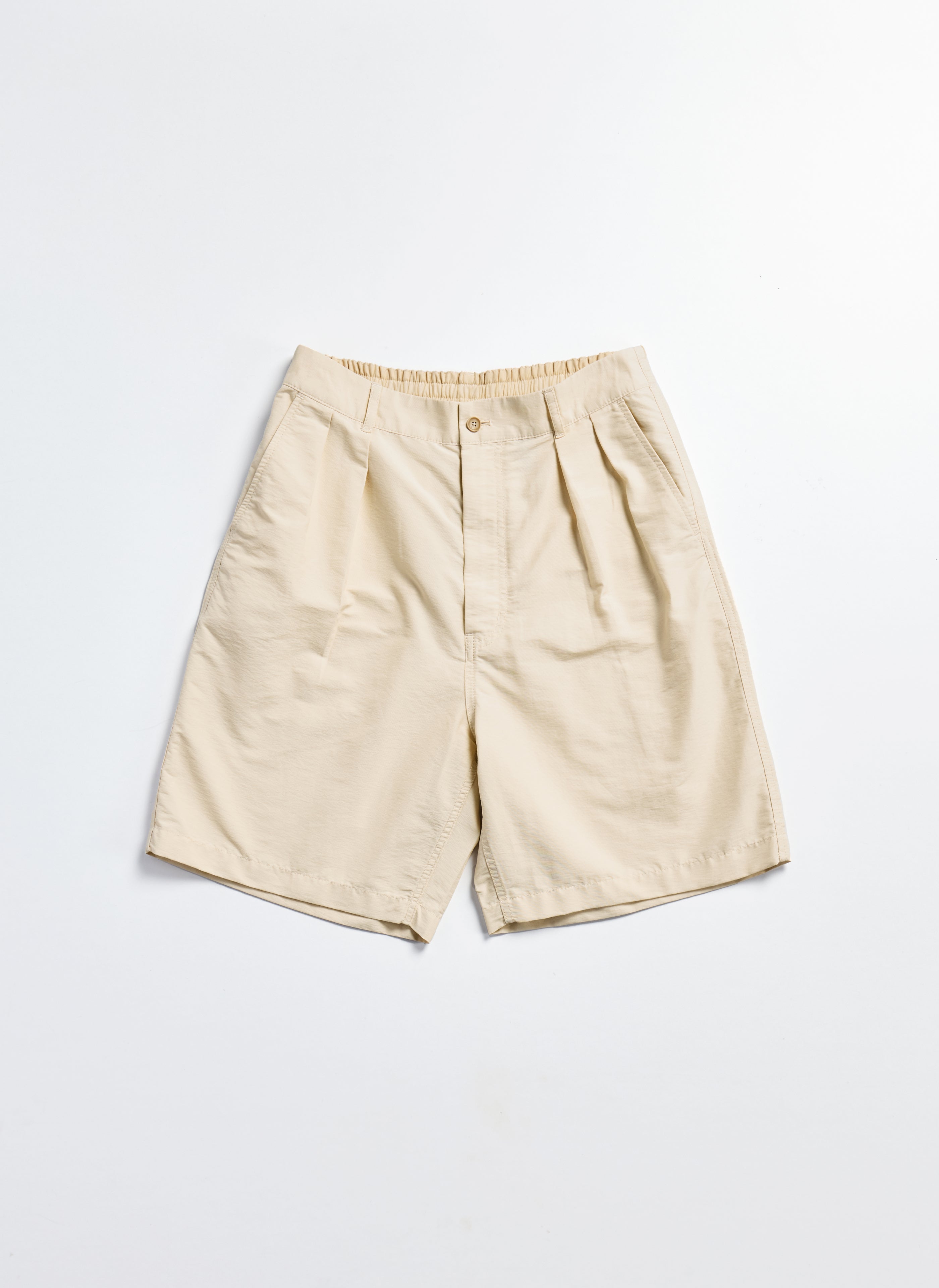 Breathable Cotton Nylon Pleated Shorts for Women - Comfortable Summer Casual Shorts with Elastic Waistband | Perfect for Yoga, Running, Travel and Daily Wear