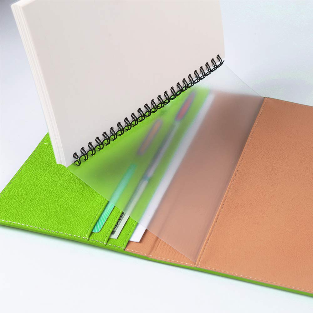 A5 Spiral Notebook Refillable Journal with Ruled Paper - Perfect for School, Office & Creative Writing, Note Taking & Planning