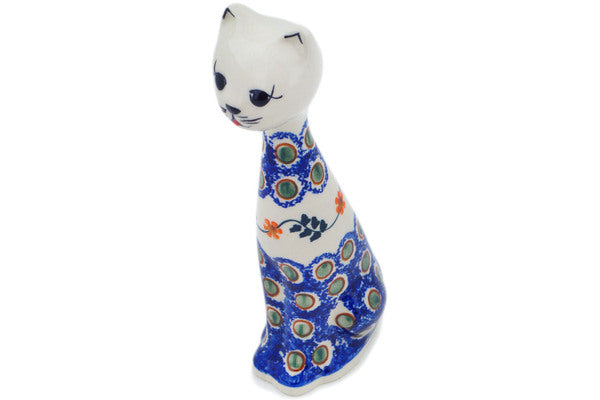 10 Pcs Cat Figurine Statues - Sunflower Peacock Design Home Decor for Living Room, Bedroom, Office Desk | Cute Collectible Gift for Cat Lovers