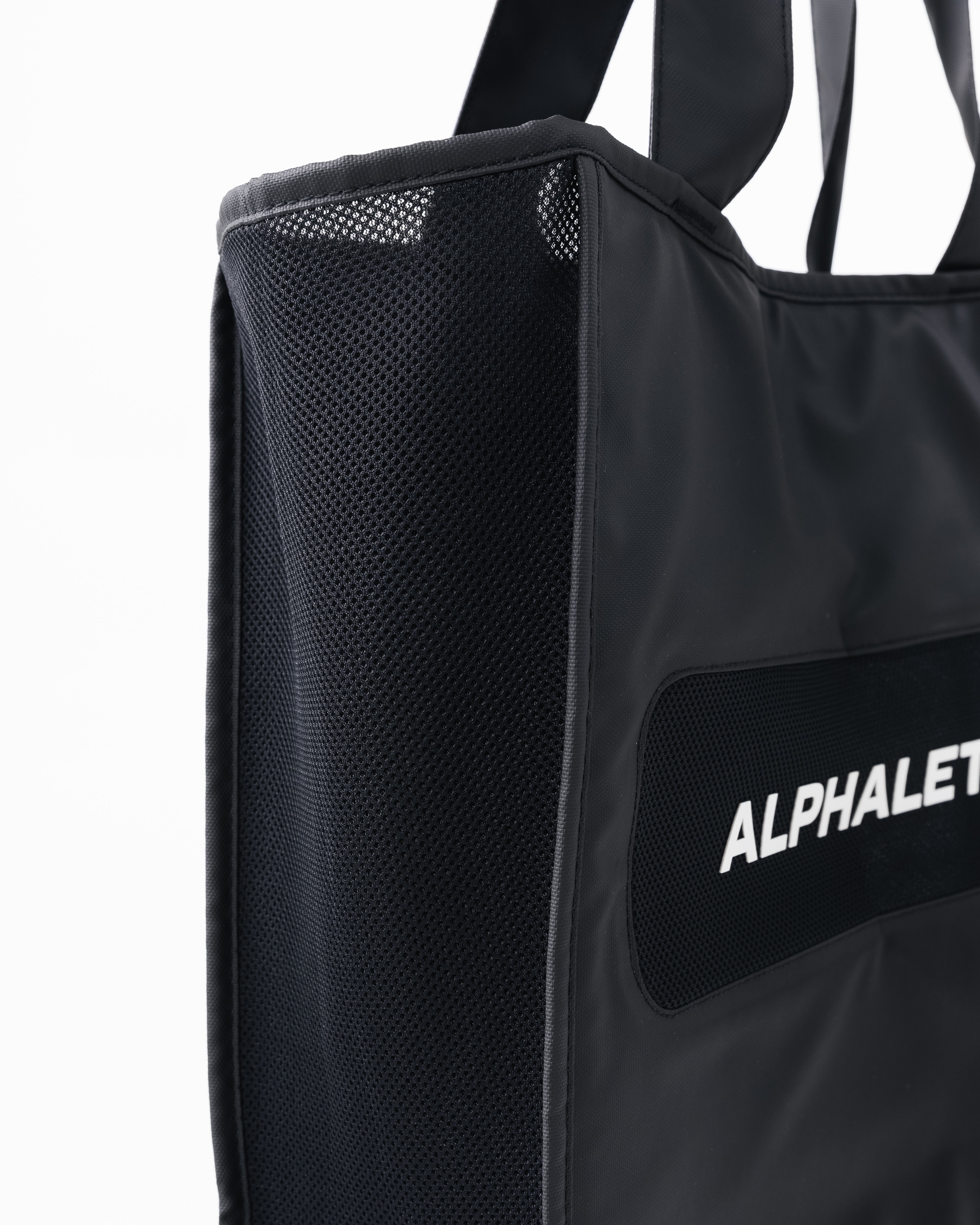 Stylish Black Mesh Tote Bag for Women - Lightweight & Durable Shopping, Beach, Gym & Travel Essentials - Perfect for Groceries, Work & Everyday Use