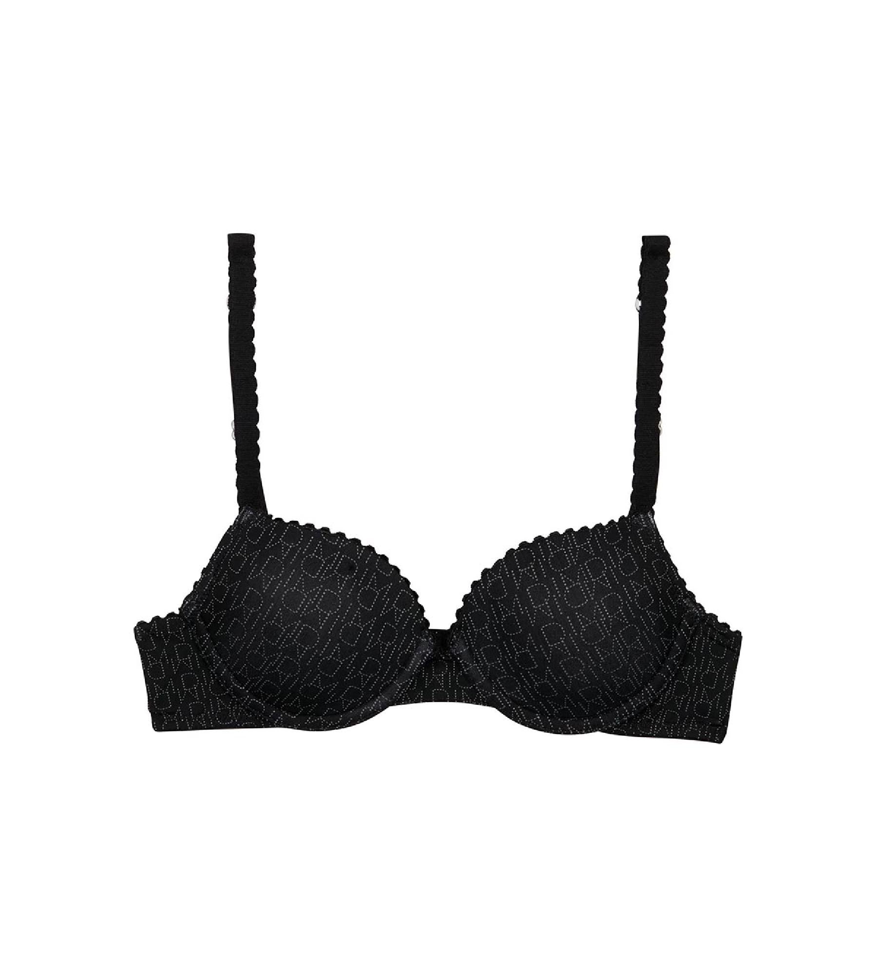 DIM TOUCH Girl Black Underwire Bra with Padded Cups - Comfortable Everyday Wear for Work & Casual Outfits