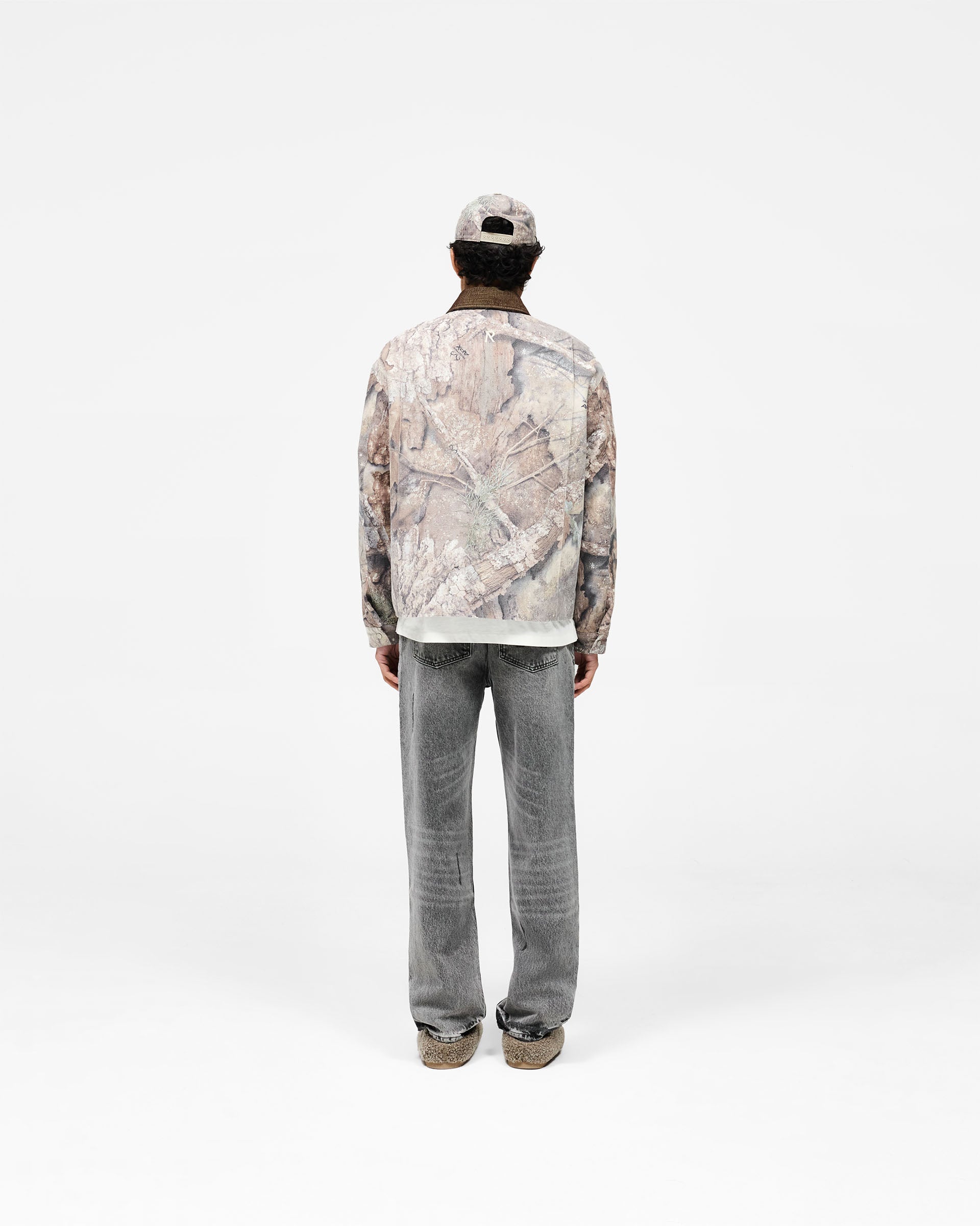 Realtree® Camo Trucker Jacket for Men - Waterproof Hunting Jacket with Warm Fleece Lining - Perfect for Outdoor Adventures, Hunting & Camping