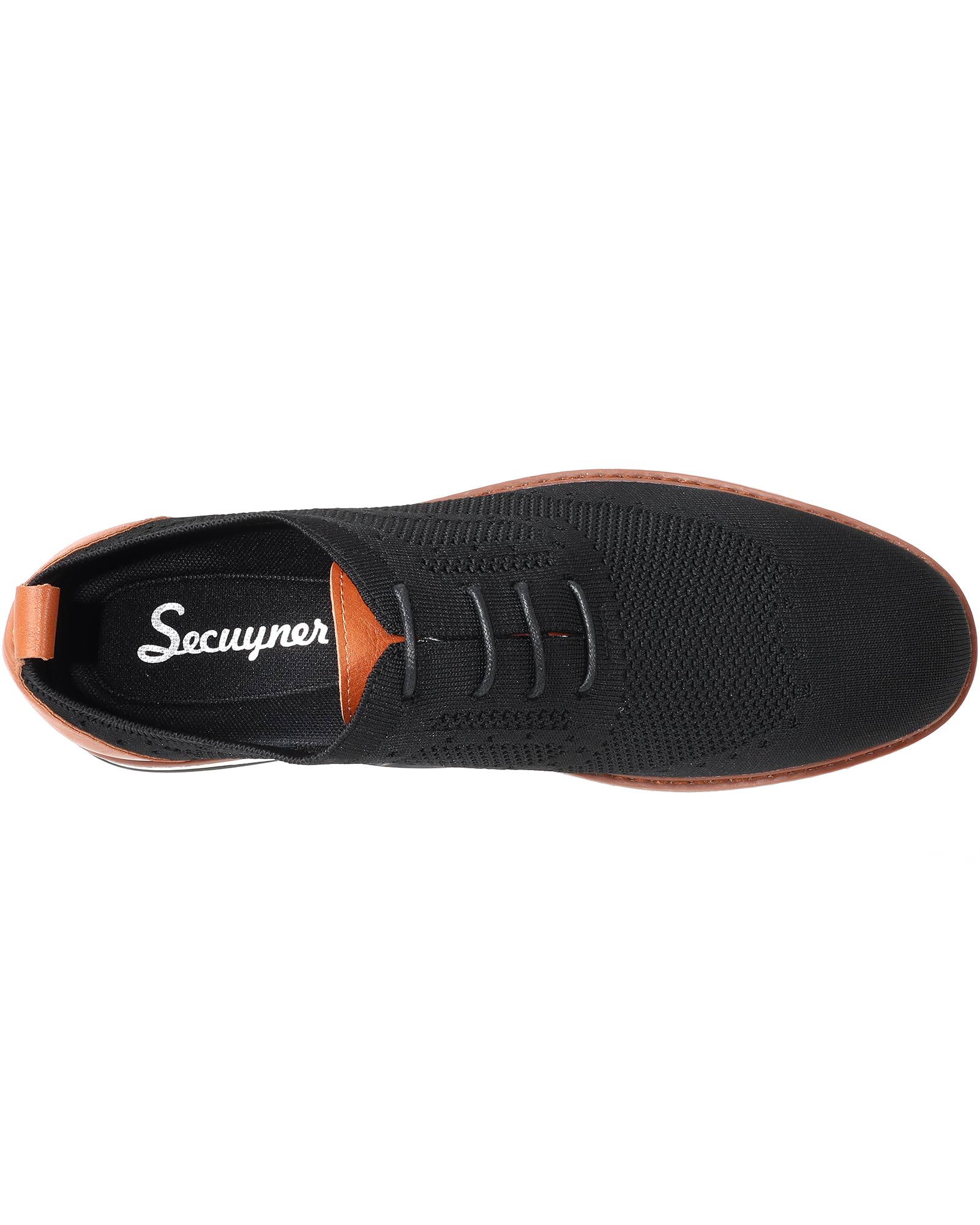 **Men's Casual Oxford Dress Shoes - Lightweight Breathable Knit Business Work & Walking Shoes - Stylish Sneakers for Office, Commuting & Daily Wear**