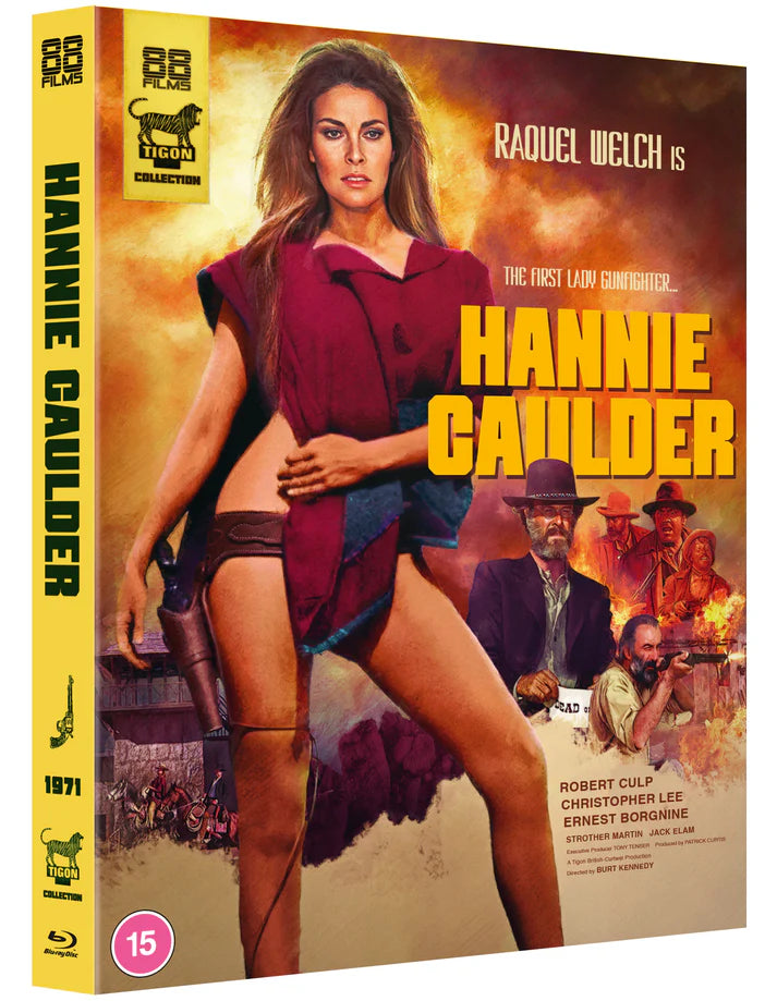 Hannie Caulder Blu-ray DVD | Classic Western Movie | Action & Adventure Film | Perfect for Movie Nights & Western Fans