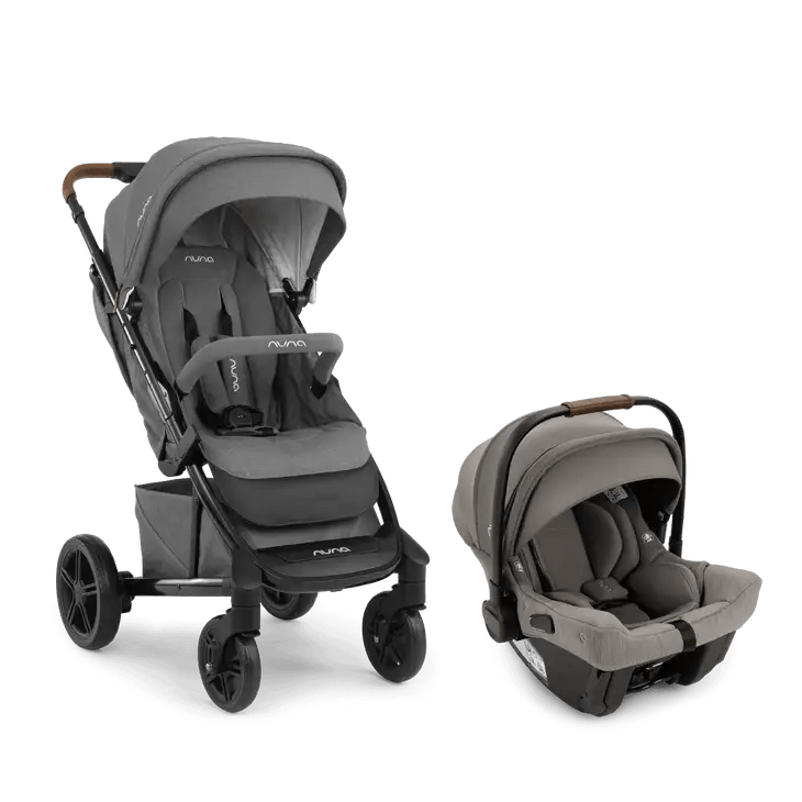 Nuna Tavo Stroller with Pipa URBN Infant Car Seat - Lightweight Travel System in Granite | Perfect for City Walks, Air Travel & Everyday Use
