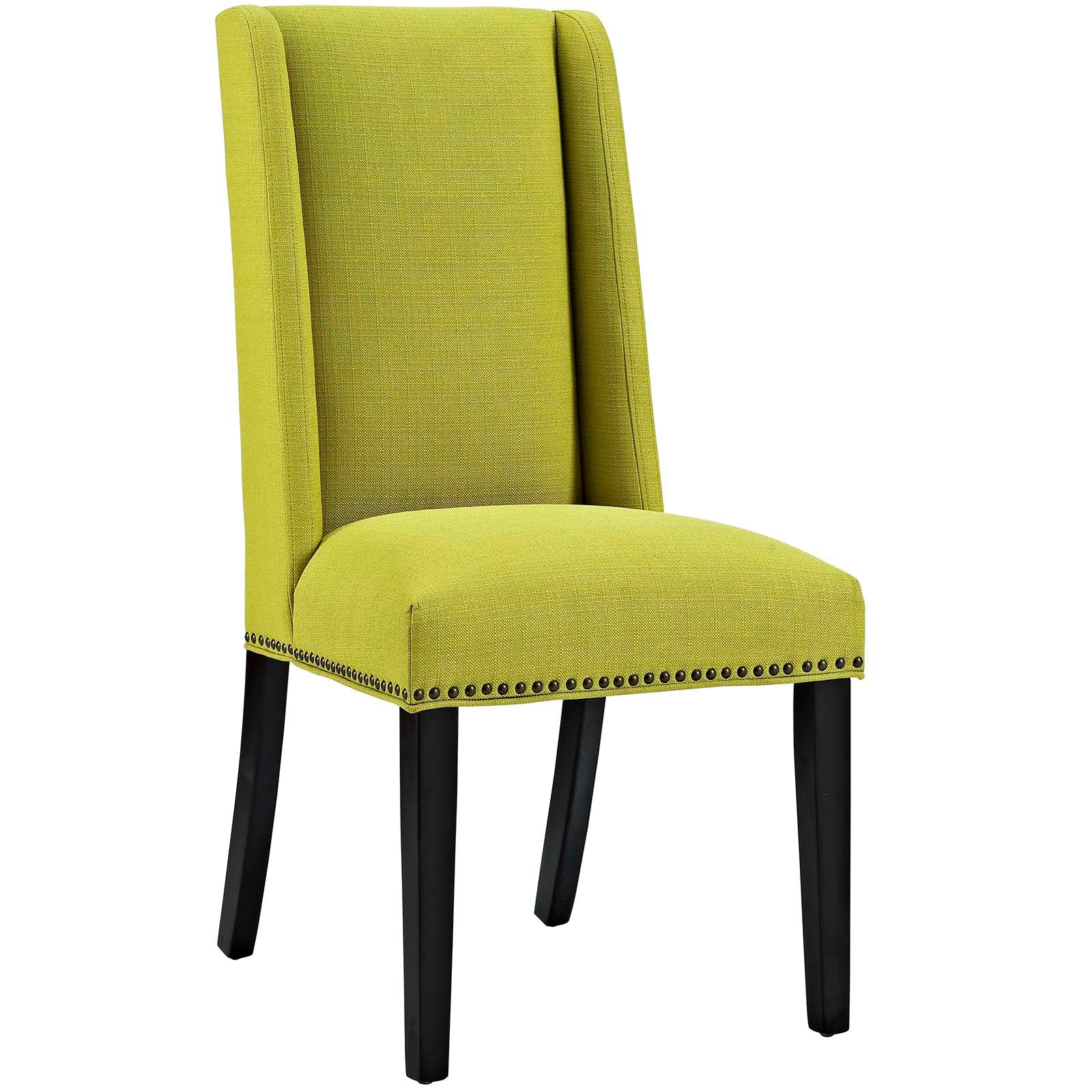 Baron Fabric Dining Chairs Set of 4 - Modern Upholstered Kitchen & Dining Room Chairs for Home, Restaurant & Office Use