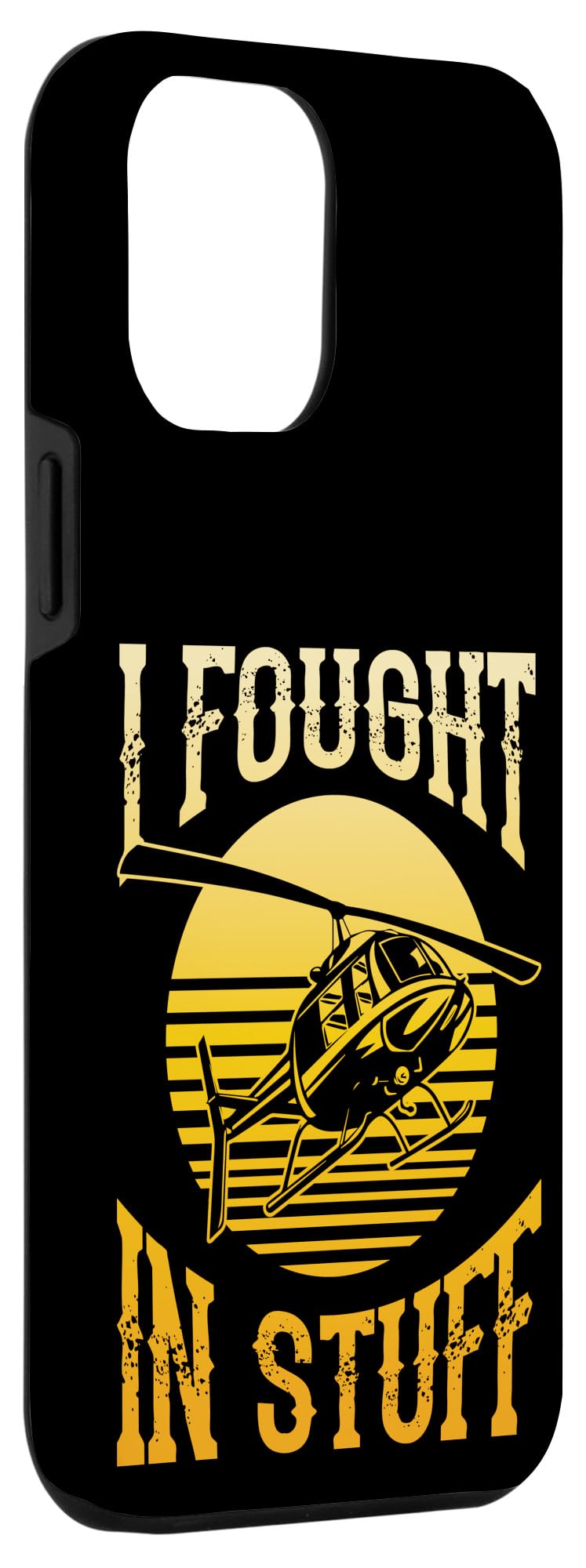 iPhone 12 Pro Max Case - Military Helicopter Pilot Design for Veterans | Durable Phone Cover for iPhone 12 Pro Max | Perfect for Everyday Use, Travel & Outdoor Activities