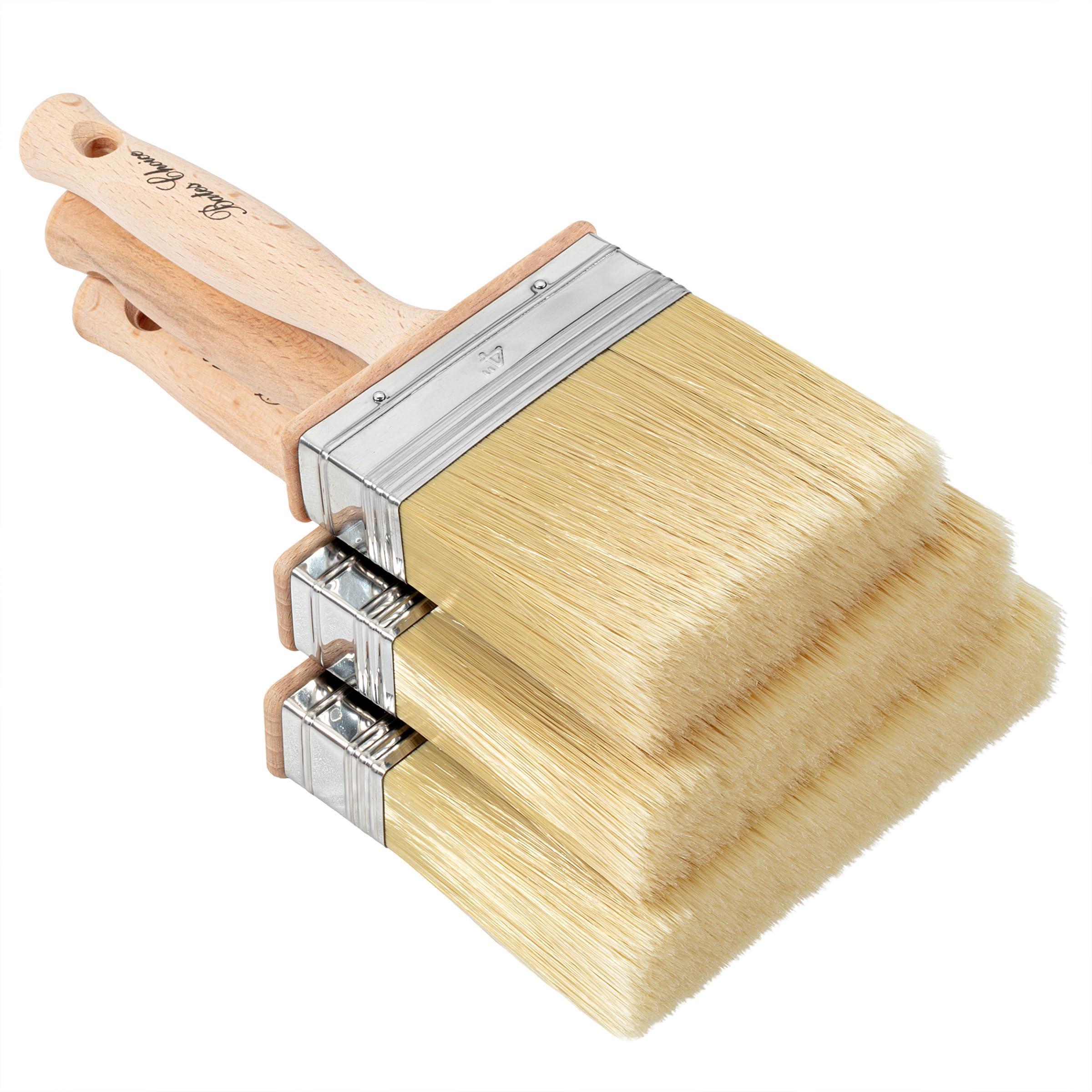 Bates Deck Stain Brush Set - 4
