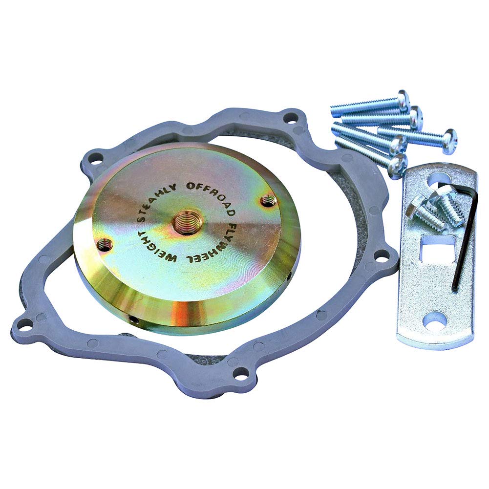 13 oz. Heavy Flywheel Weight for Kawasaki KX250 (1998-2001) - Improve Torque & Traction for Off-Road & Motocross Riding