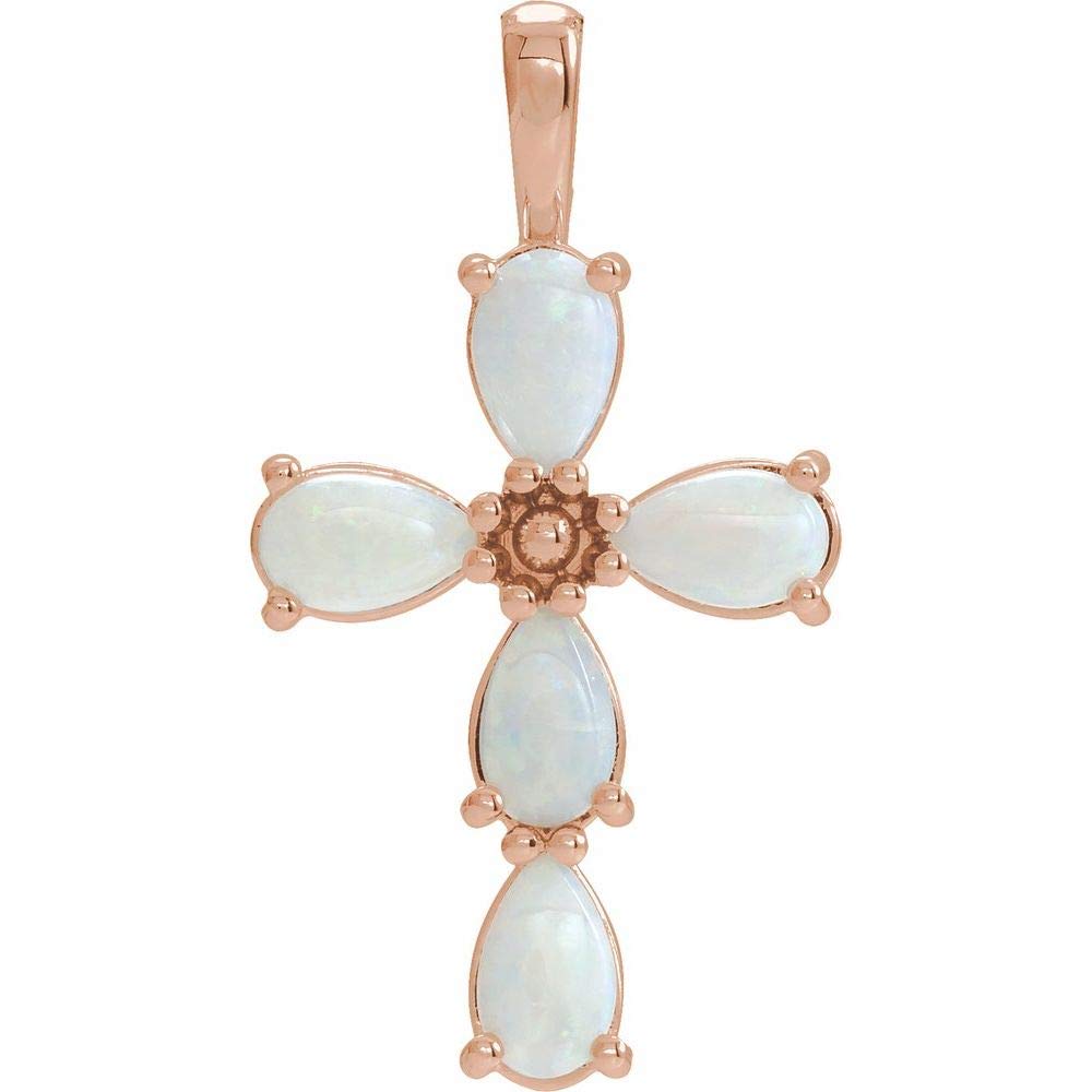 Cross Crucifix Charm Pendant - Religious Jewelry for Men & Women - Perfect for Gifts, Baptism, Weddings & Everyday Faith Wear