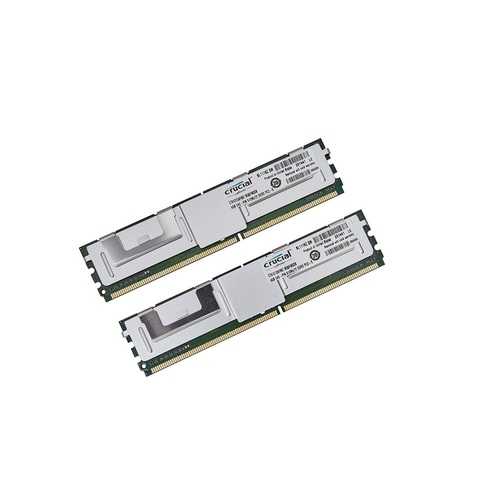 Crucial 8GB (2x4GB) DDR2 PC2-5300 667MHz ECC CL5 240-Pin FB-DIMM Memory Kit - Upgrade for Servers, Workstations & High-Performance PCs