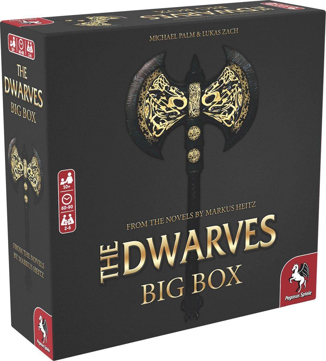 The Dwarves: Big Box - Strategic Fantasy Board Game for 2-6 Players | Family & Adult Game Night | 60-90 Min Adventure | Ages 10+ | English Edition | Perfect for Parties & Game Nights