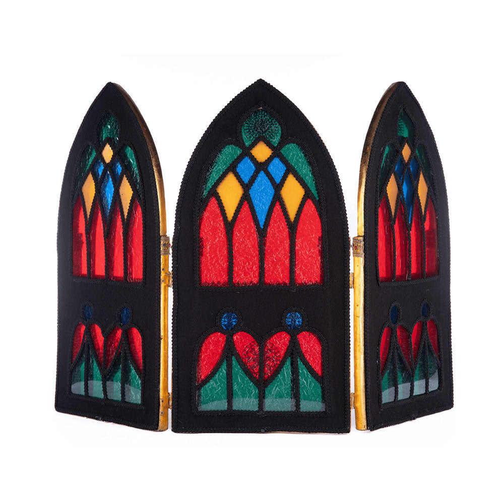 Christmas Castle Triptych Wall Art - Katherine's Collection Holiday Decor for Living Room, Bedroom & Office