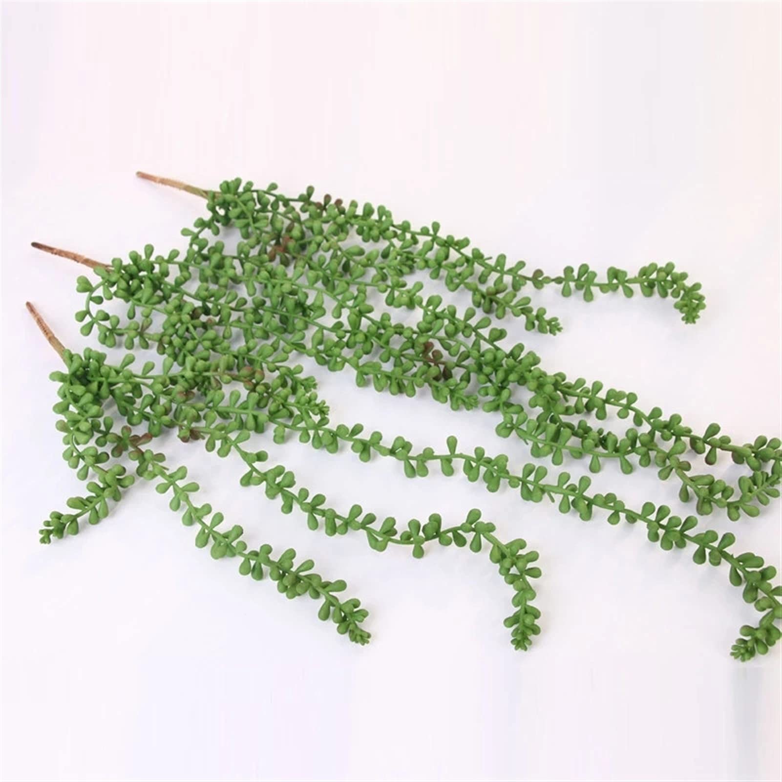 1Pcs Artificial Green Rose Fake Flower - Hanging Wall Decor for Christmas, Garden, Home, Wedding & Party | Realistic Fake Plants for Indoor & Outdoor Decoration
