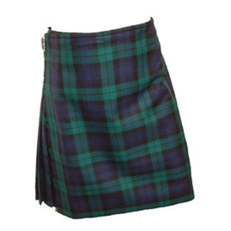 Men's Traditional Scottish Kilt - Black Watch Tartan Plaid Wool Skirt for Highland Dress, Weddings & Celtic Events | Perfect for Cosplay, Renaissance Fairs & Scottish Festivals