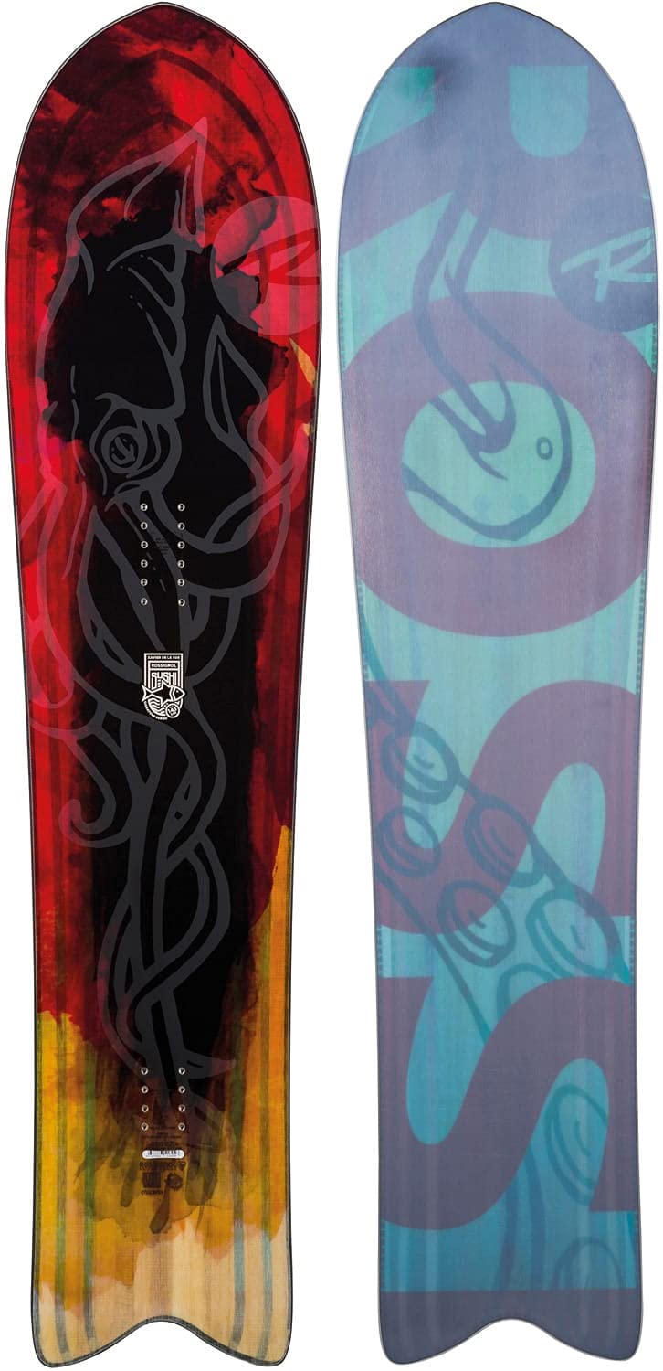 Rossignol Sushi LF Wide Men's Snowboard - All-Mountain Freestyle Snowboard for Powder & Park Riding | Perfect for Deep Snow & Freestyle Tricks