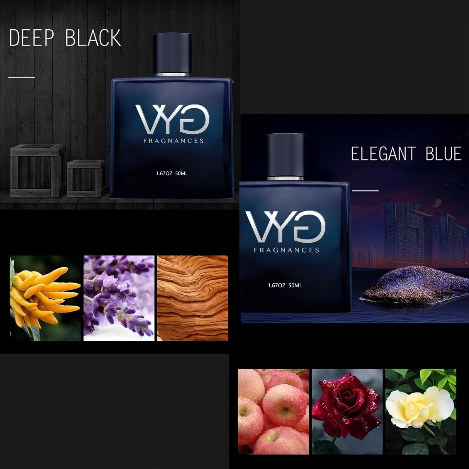 Premium VYG Cologne for Men - Pheromone & Seductra Date Edition Perfume | Long Lasting Fragrance to Attract Women | Perfect for Dating, Night Out & Special Occasions (1 Bottle)