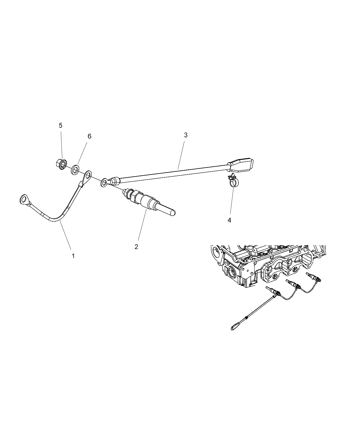 Genuine OEM Polaris Ranger Military Glow Plug 3040036 - High Performance Replacement Part for Cold Weather Starts | Ideal for Off-Road, Hunting & Heavy-Duty Work