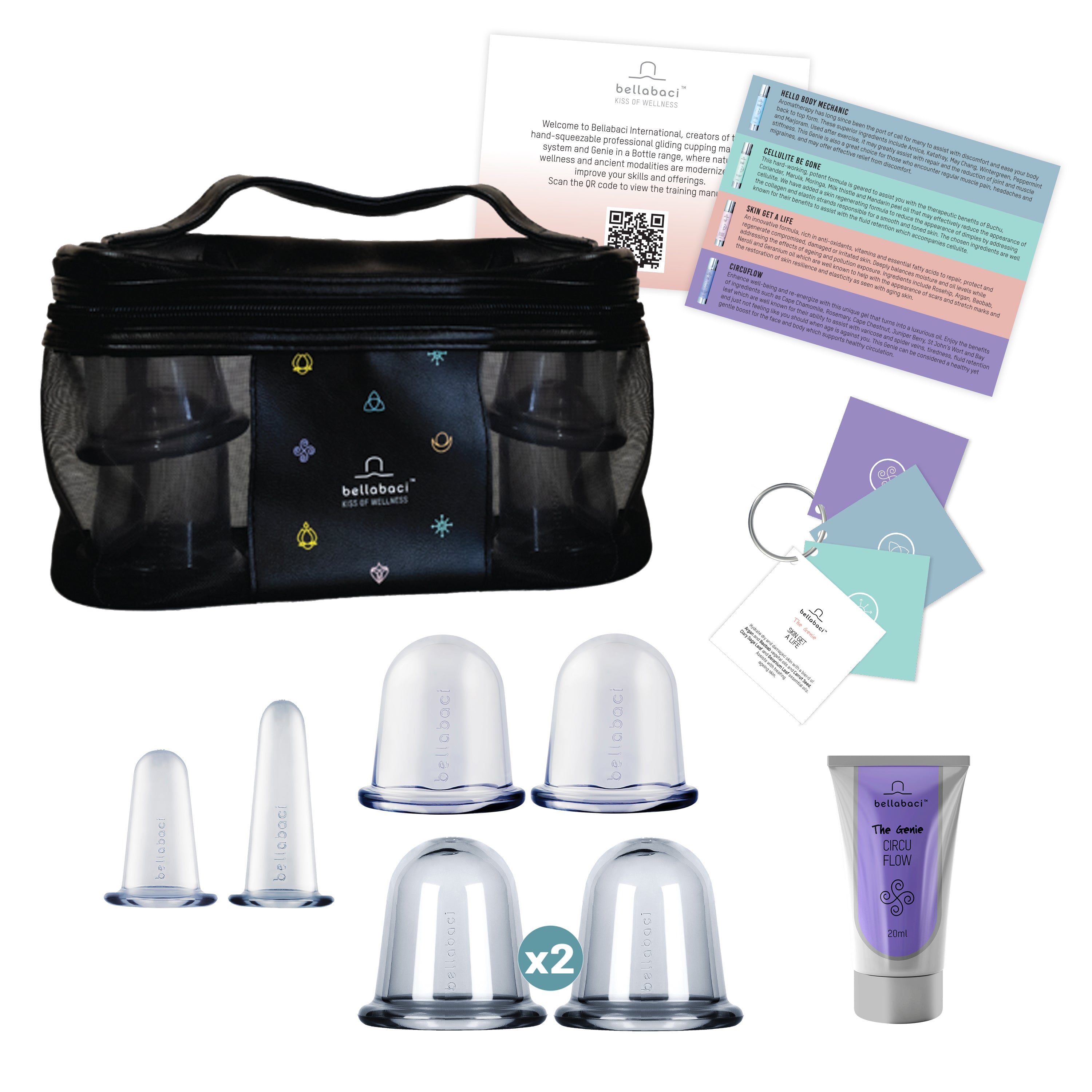 Professional Gliding Cupping Therapy Set for Pain Relief & Relaxation – Silicone Massage Cups for Muscle Recovery, Detox, and Blood Circulation – Perfect for Home Spa, Physical Therapy, and Wellness Enthusiasts