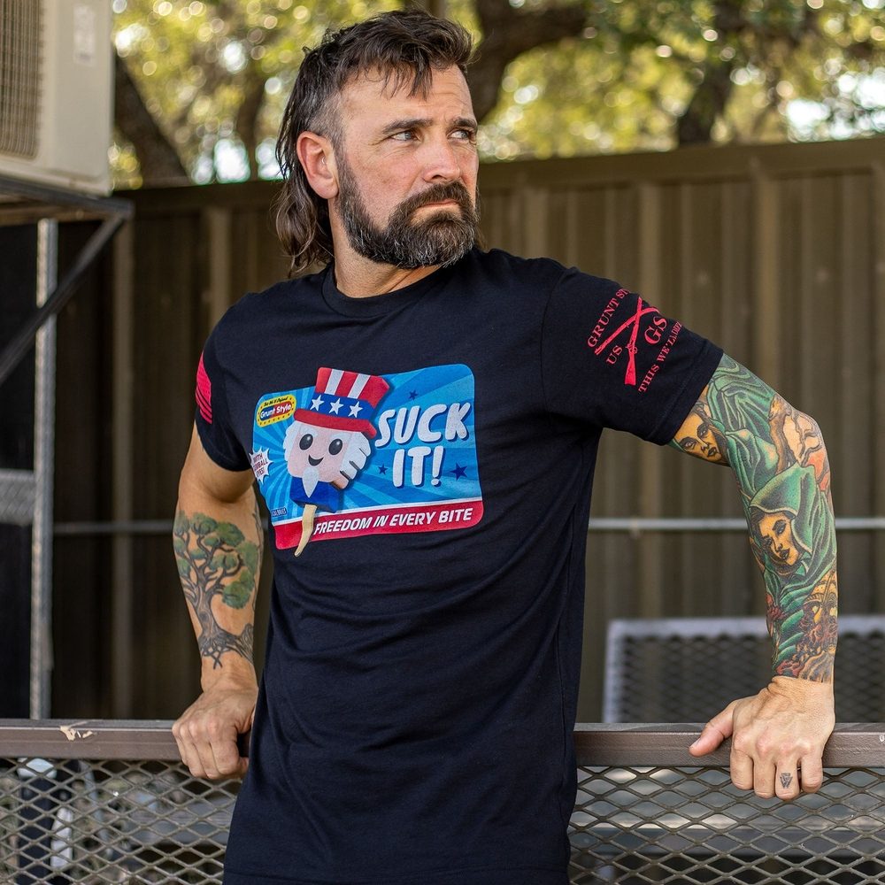 Funny 'Suck It' Black T-Shirt for Men & Women - Perfect for Parties, Gifts, and Casual Wear