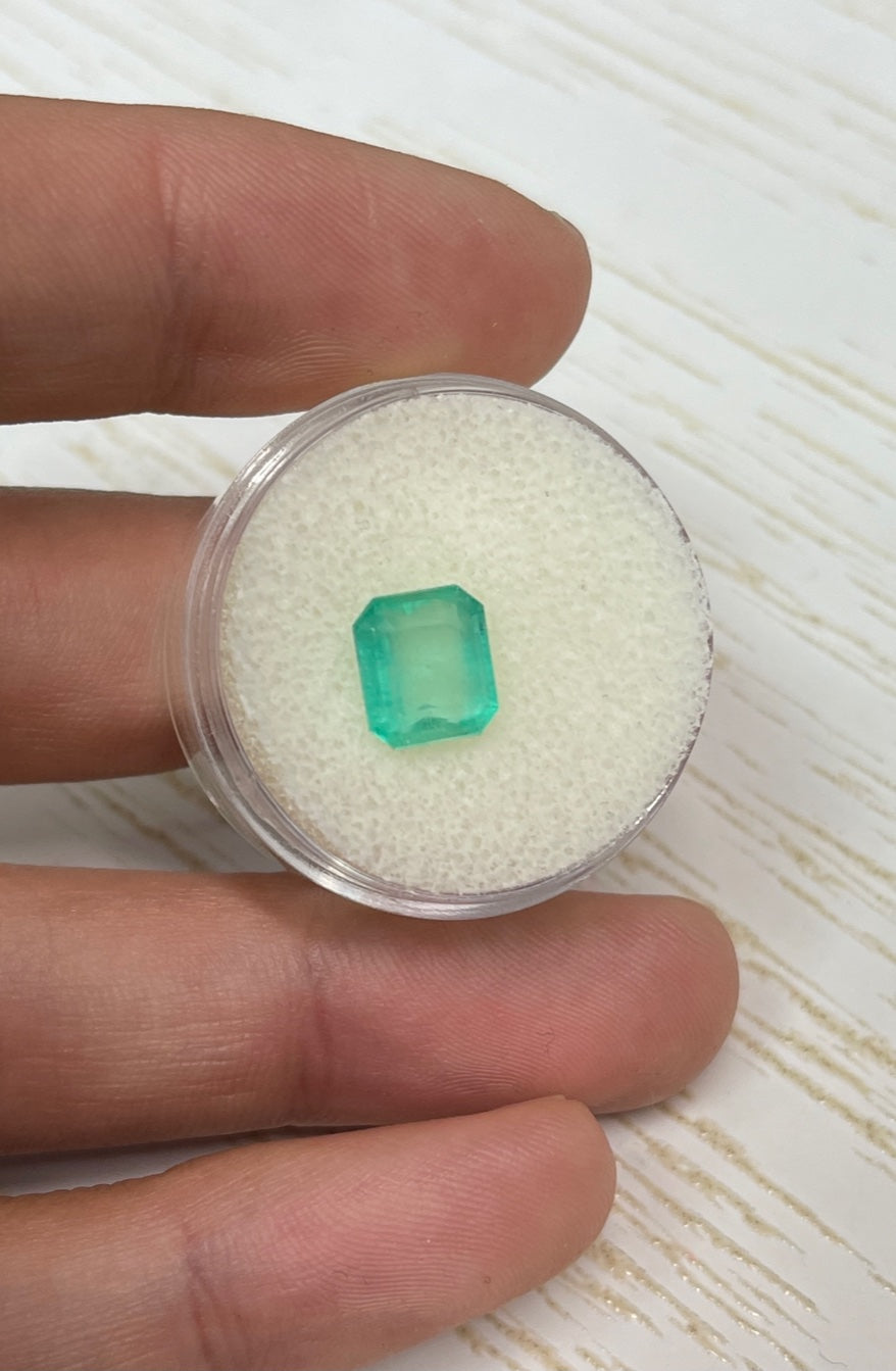 2.13 Carat Natural Loose Colombian Emerald Gemstone - AAA Quality Green Emerald for Jewelry Making, Engagement Rings & Fine Collections | Perfect for Birthstone Gifts, Custom Designs & Luxury Accessories