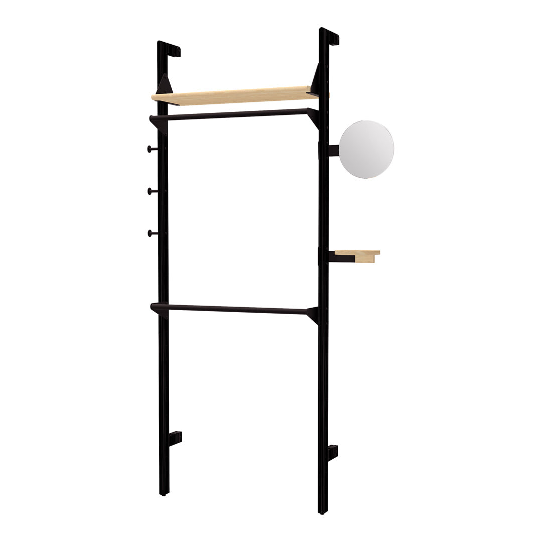 Stylish Branch 1 Wardrobe - Modern Closet Organizer for Bedroom & Walk-in Closet Storage Solution | Perfect for Home, Apartment & Dorm Organization