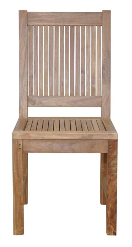 Anderson Teak Chester Dining Chair CHD 2026 - Solid Teak Wood Outdoor Patio Furniture for Garden, Poolside & Restaurant Use