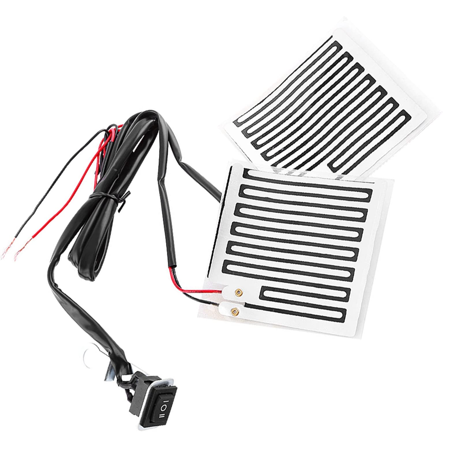 Motorcycle Heated Grips & Pads with 3-Position Switch - Warm & Comfortable Ride for Cold Weather - Perfect for Motorcycles & Electromobiles in Winter Commuting