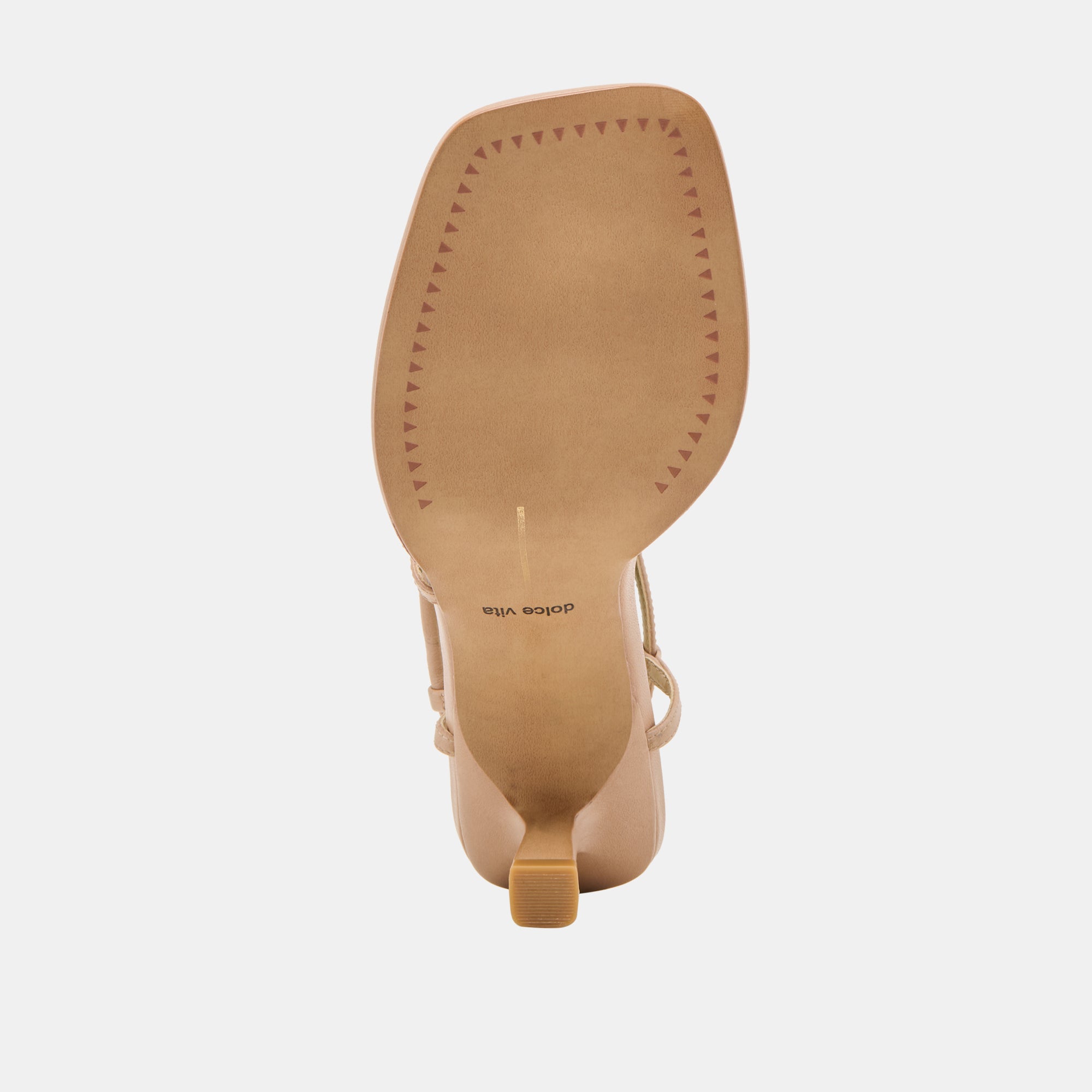 MYLEE Women's Light Tan Leather Heels - Comfortable High Heel Shoes for Work, Party & Evening Wear