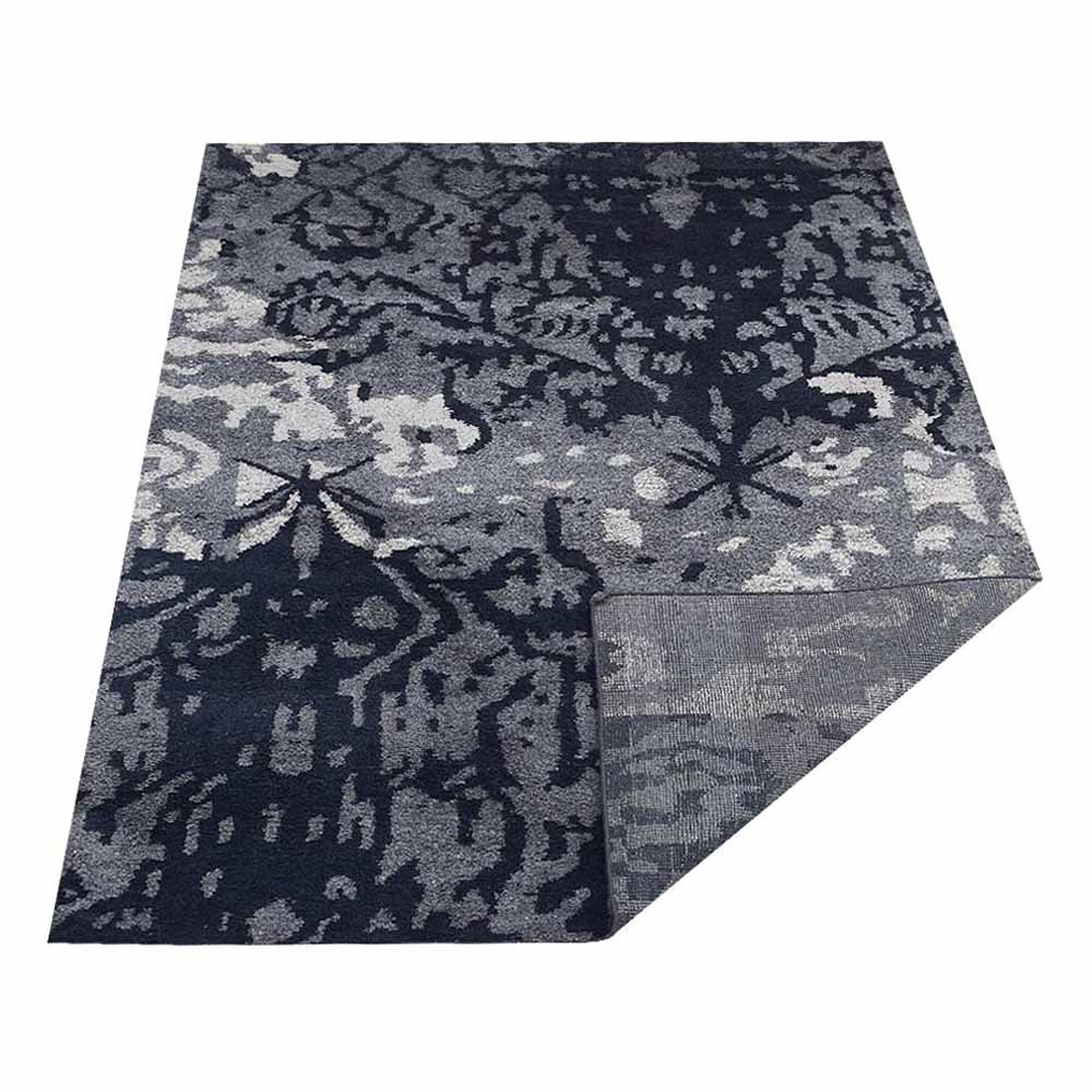 Hand Knotted Aquatica Rug - Premium Handmade Wool Area Rug for Living Room, Bedroom, or Dining Room Decor