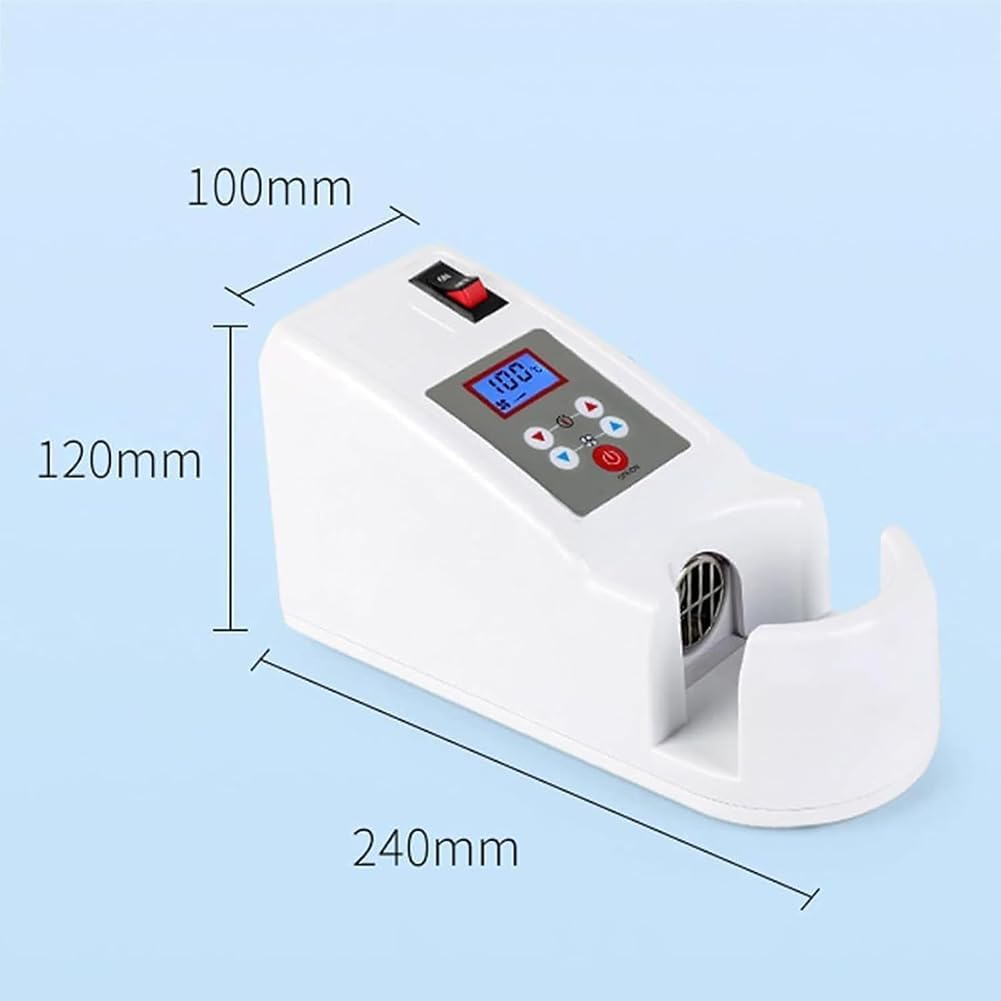 FAcoLL Glasses Frame Warmer - Adjustable Hot Air Glasses Heater with 80°F~160°F Temperature Control & 6 Wind Speed Levels for Optical Frames - Perfect for Eyewear Shops, Opticians, and DIY Glasses Repair at Home