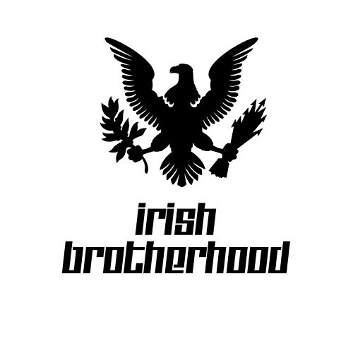 Irish Brotherhood Police Cop Car Laptop Decal Sticker - Premium Vinyl Decoration for Laptops, Cars, Walls | Perfect for Law Enforcement Fans, Office Decor, Gifts