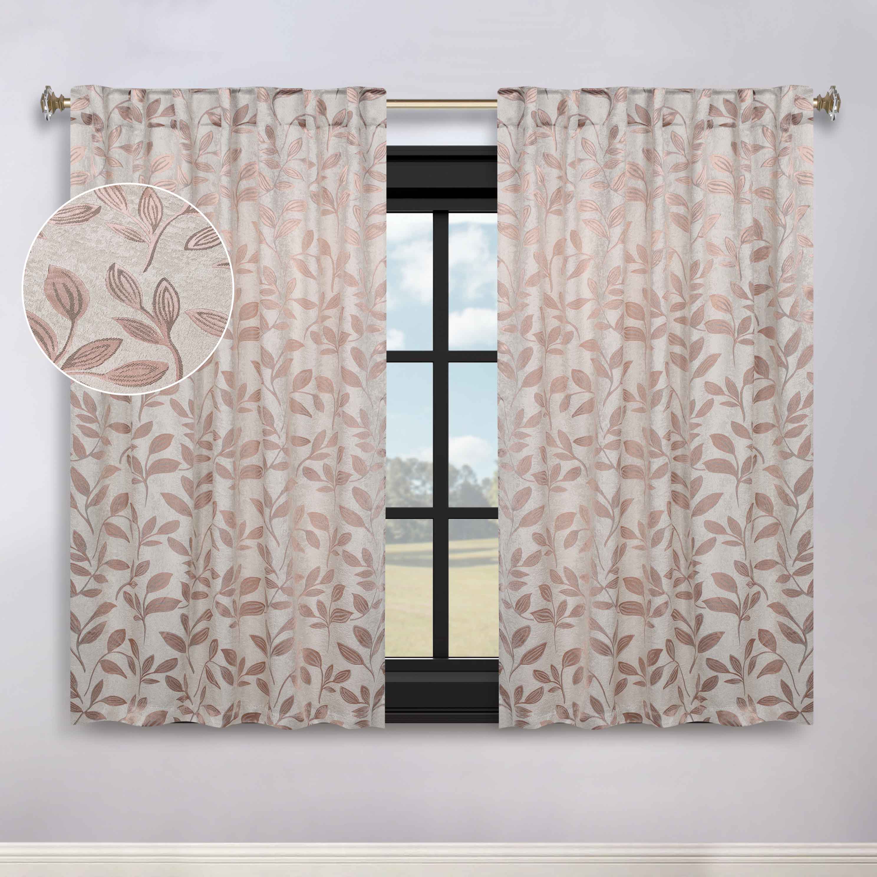 Premium Blackout Curtains Set - Room Darkening Back Tab Panels for Bedroom, Living Room & Nursery | Noise Reducing & Energy Efficient Window Treatments