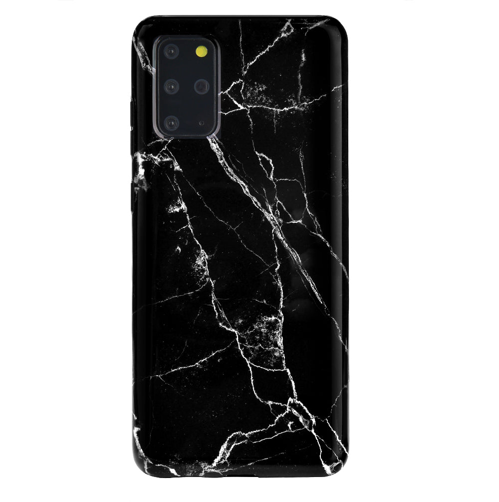 Samsung Galaxy Phone Case - Premium Black Marble Design | Slim Protective Cover for Samsung S21/S20/S10/S9 | Stylish & Durable for Everyday Use