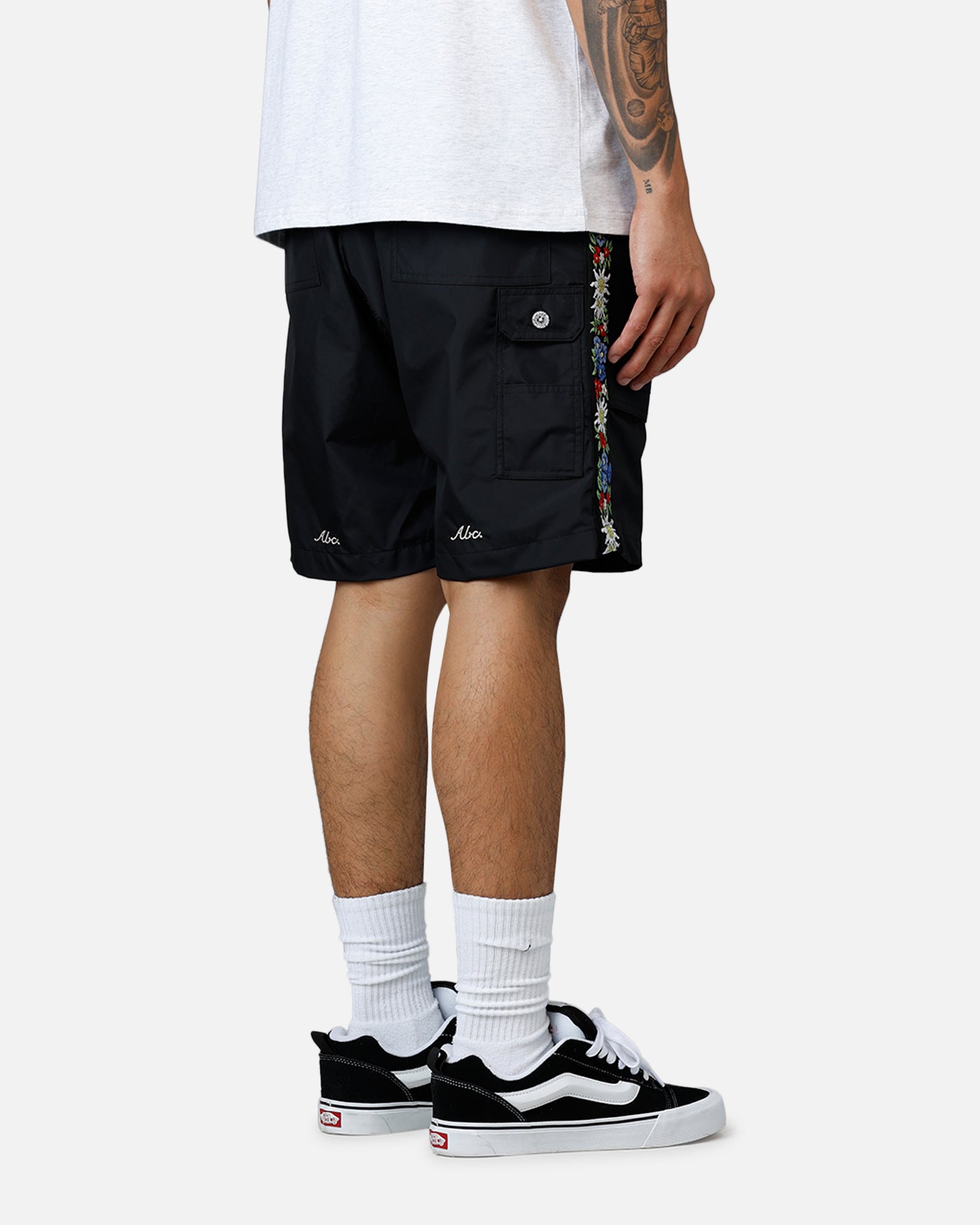 ABC Taffeta Spring Shorts for Women - Lightweight Black Casual Shorts with Elastic Waist | Perfect for Running, Yoga, Gym & Summer Outdoor Activities