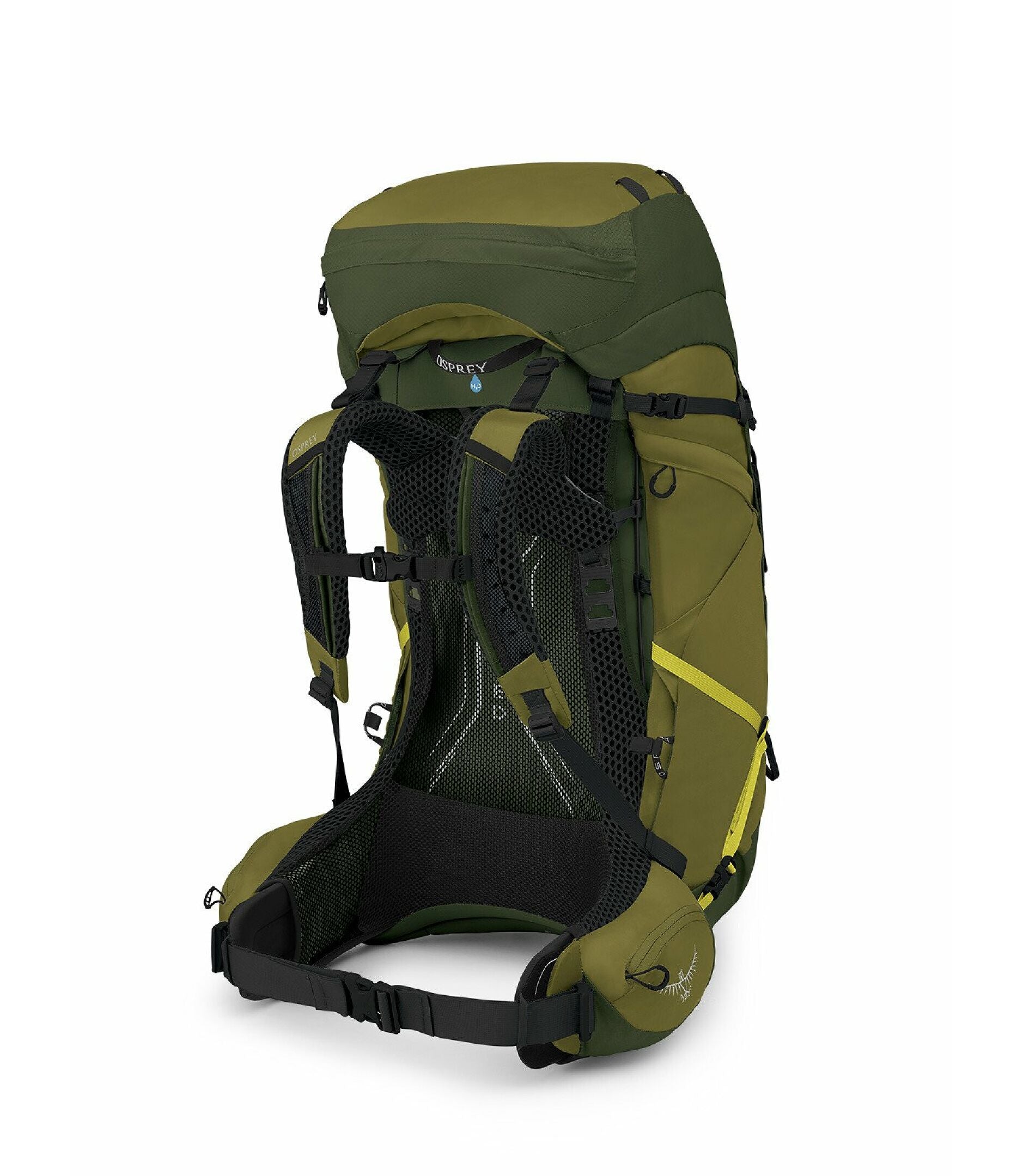 Osprey Men's Atmos AG LT 65 Backpack - Lightweight Hiking Pack for Outdoor Adventures, Camping & Travel